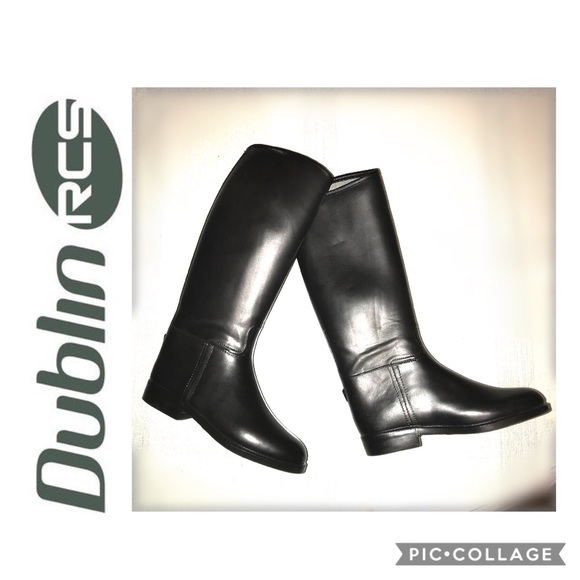 DUBLIN RIDING RUBBER BOOTS (KIDS) Sz 2 - Picture 1 of 5